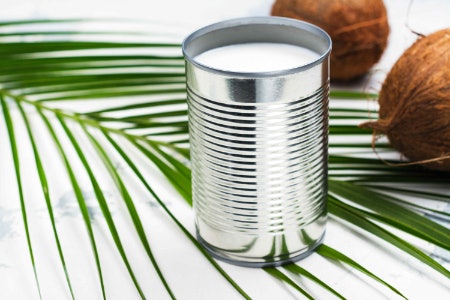 Using Cans of Coconut Milk or Cream Is Convenient, but May Result in Wastage